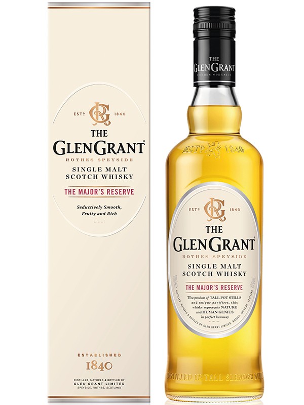 Віскі The Glen Grant Major's Reserve 5 років в коробці 40%