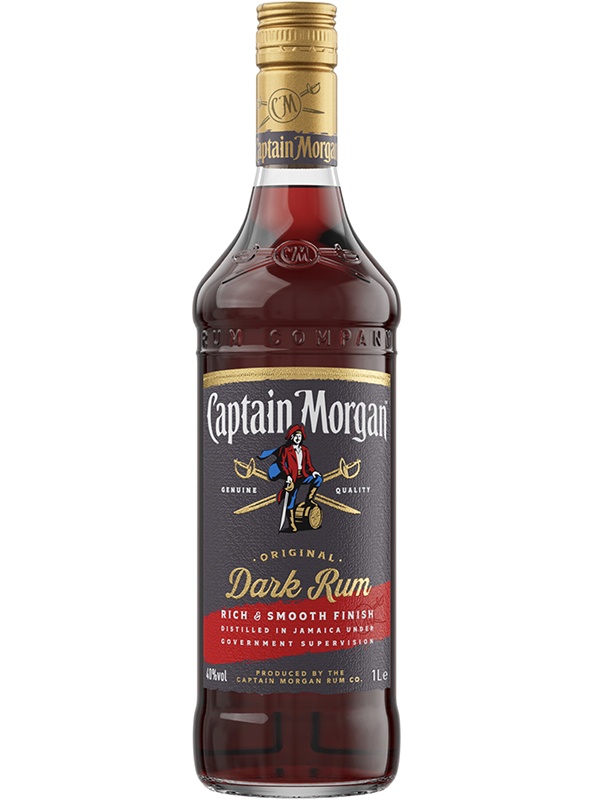 Ром Captain Morgan Dark 3 роки 40%