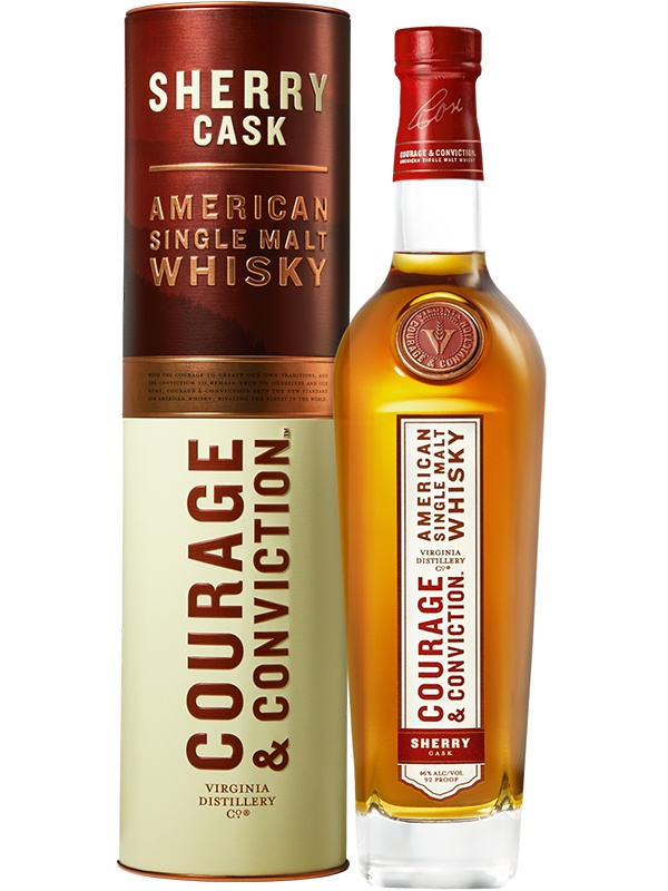 Віскі Courage & Conviction Sherry Cask Virginia Distillery Company 46%