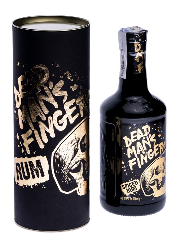 Ром Dead Man's Fingers (DMF) Spiced в тубусі 37.5%