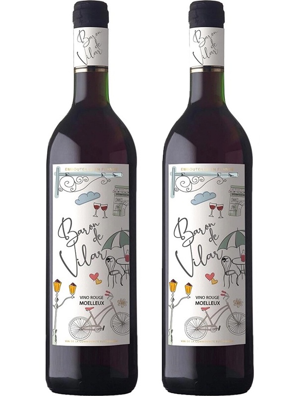 Вино Baron de Vilar Red Medium Sweet Peter Mertes