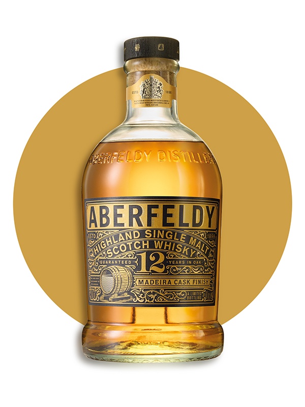 Віскі Aberfeldy 12 років в тубусі 40%