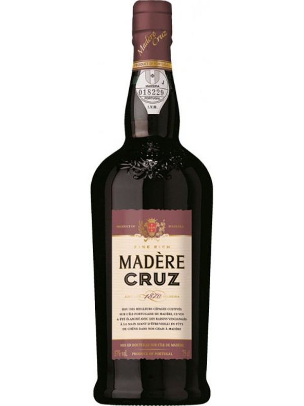 Портвейн Madere Cruz Porto Cruz біле солодке 17%