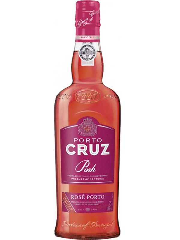 Портвейн Pink Porto Cruz рожеве солодке 19%