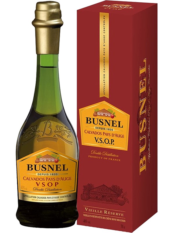 Кальвадос Pays d'Auge Busnel VSOP в коробці 40%