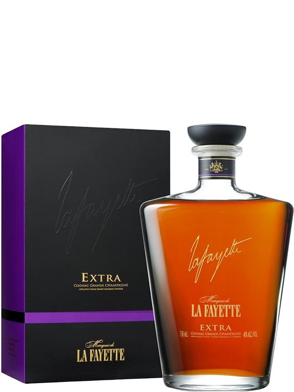 Коньяк Marquis de La Fayette Extra Carafe 40%