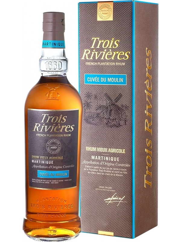 Ром Trois Rivieres Agricole Cuvee Du Moulin 40%
