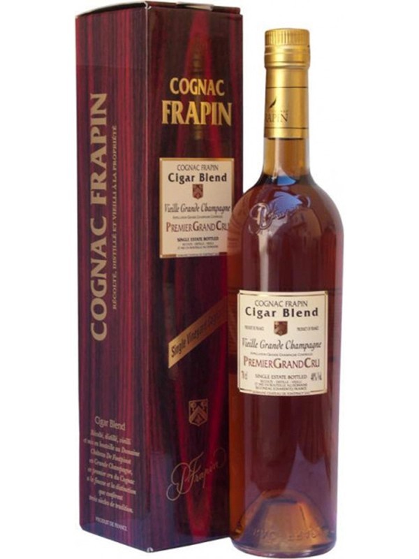 Коньяк Cigar Blend Grande Champagne Frapin в коробці 40%
