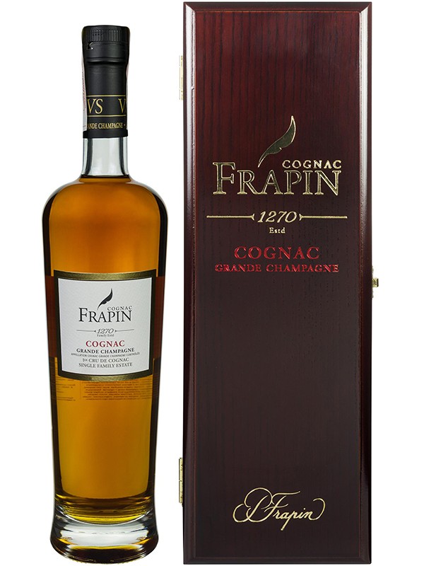 Коньяк Frapin 1270 в дерев'яній коробці 40%