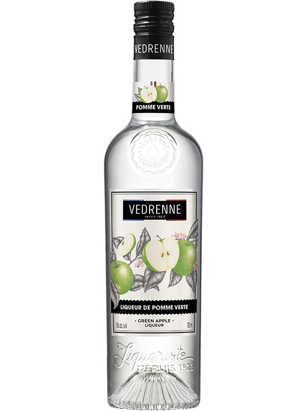 Лікер Green Apple Vedrenne 18%