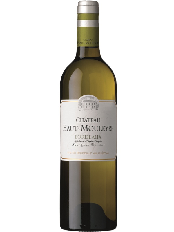 Вино Chateau Haut-Mouleyre Bordeaux Sauvignon Blanc біле сухе 12.5%