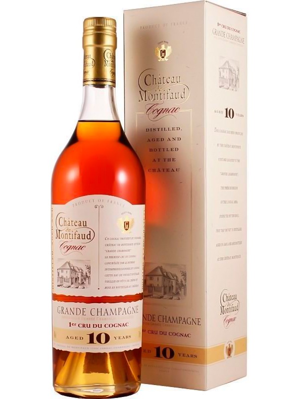 Коньяк Chateau de Montifaud 10 років в коробці 40%