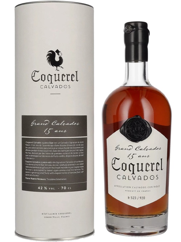Кальвадос Coquerel 15 років 42%