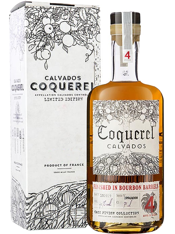 Кальвадос Coquerel Bourbon Finish 4 роки 41%
