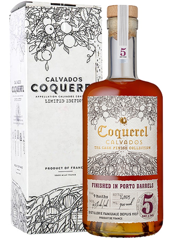 Кальвадос Coquerel Port Finish 5 років 40.7%