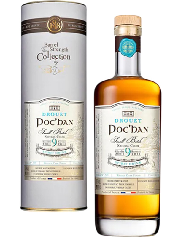Алкогольний Drouet Poc'Han Whisky Cask Finish 9 років 45%