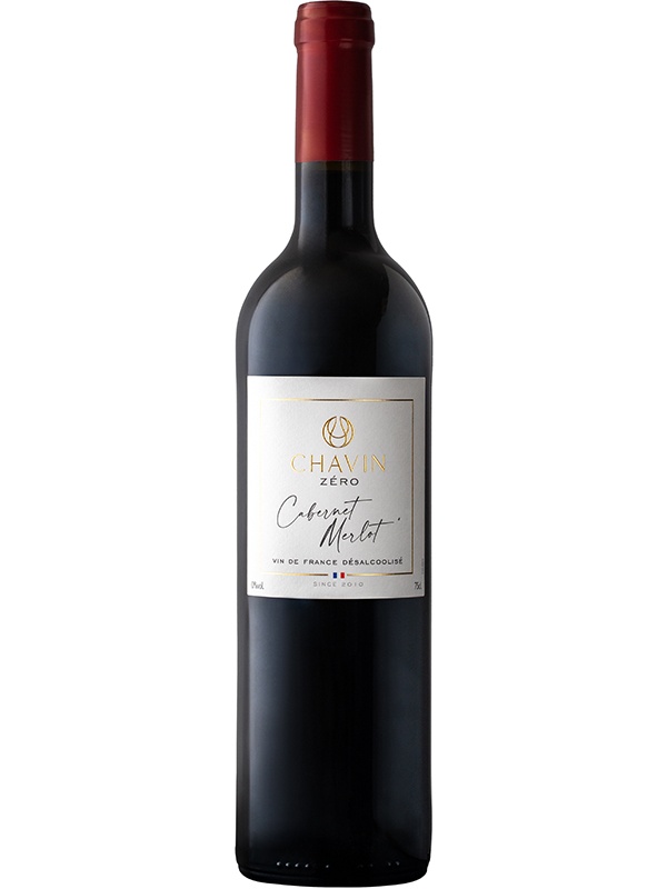 Безалкогольне Chavin Zero Cabernet-Merlot Domaines Pierre Chavin червоне