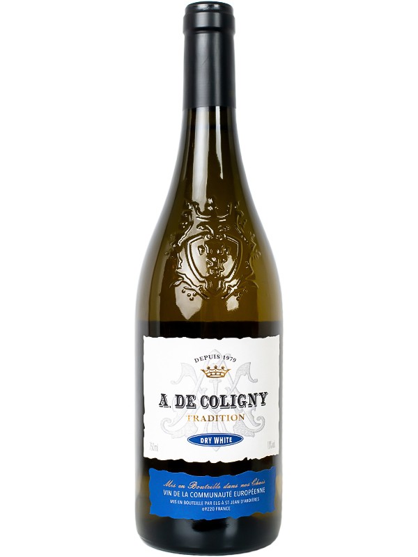 Вино "A De Coligny" White Dry