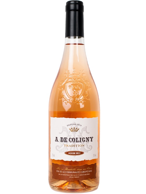 Вино "A De Coligny" Rose Medium Sweet