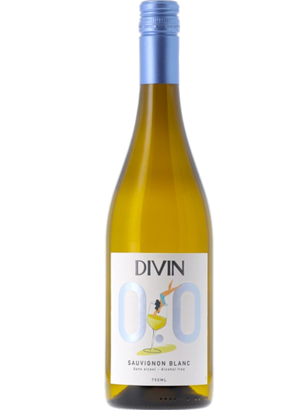 Безалкогольне Divin Sauvignon Blanc біле