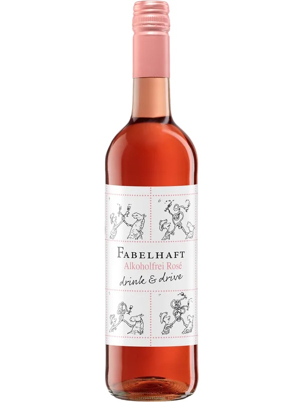 Безалкогольне Fabelhaft Rose Fio Wine рожеве