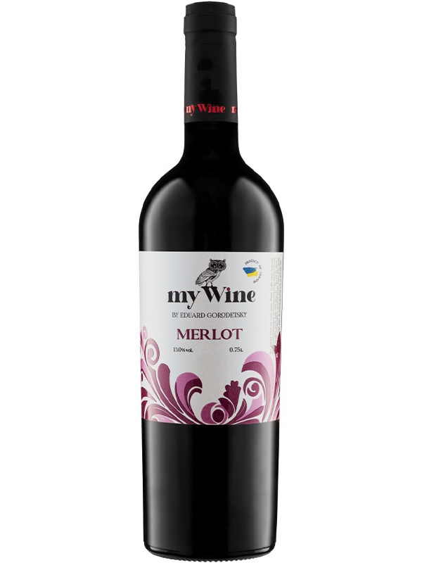 Вино Merlot My Wine by Eduard Gorodetsky