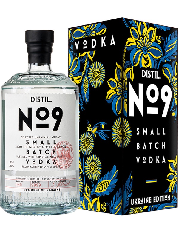 Горілка Distil №9 в коробці 40%
