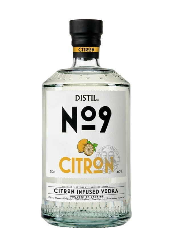 Горілка Distil №9 Citron 40%