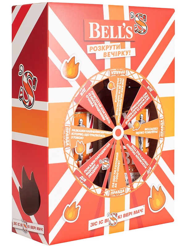 Віскі Bells Spiced 2* в подарунковій коробці 35%