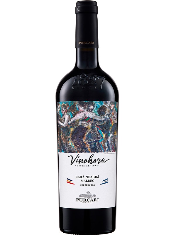Вино Purcari Vinohora Rara Neagra & Malbec червоне сухе 14%