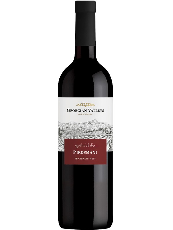 Вино "Pirosmani" Medium Sweet Red Georgian Valleys
