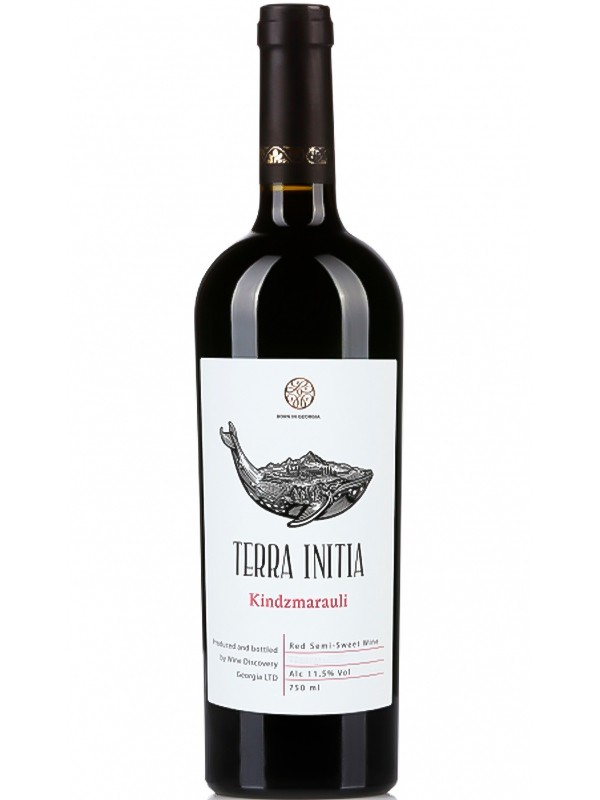 Вино Terra Initia Kindzmarauli червоне напівсолодке 13%