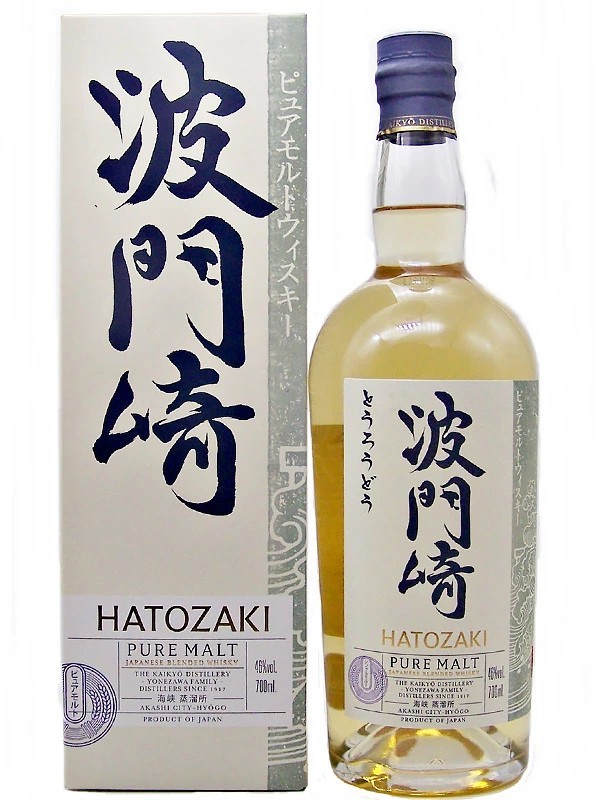Віскі Hatozaki Pure Malt Kaikyo 46% в коробці