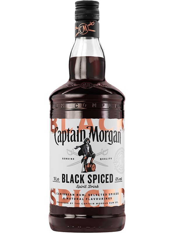 Ромовий Captain Morgan Black Spiced 40%