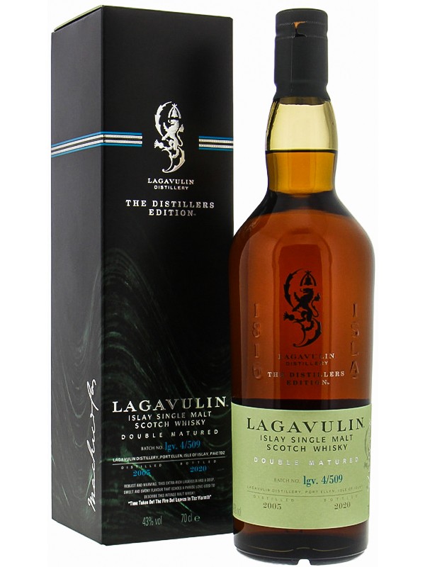 Віскі Lagavulin "Distillers Edition" в коробці 43%