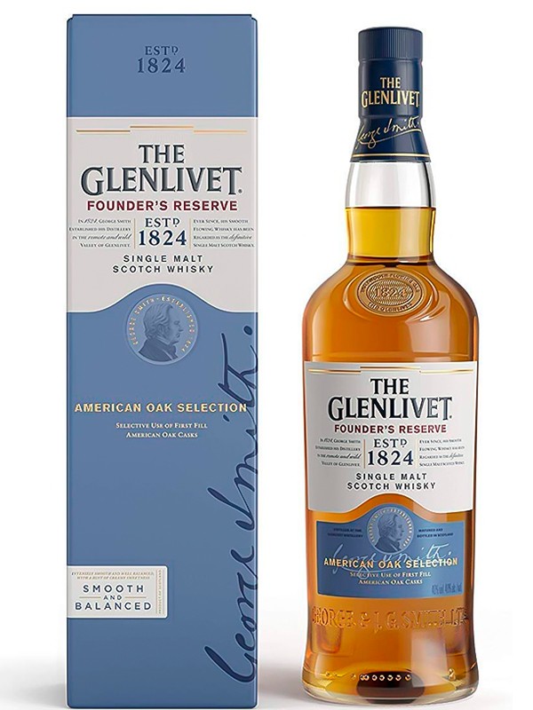 Віскі Glenlivet Founder's Reserve в коробці 40%