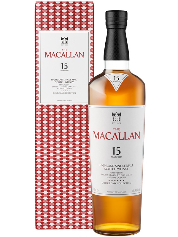 Віскі The Macallan Double Cask 15 років 43% в коробці