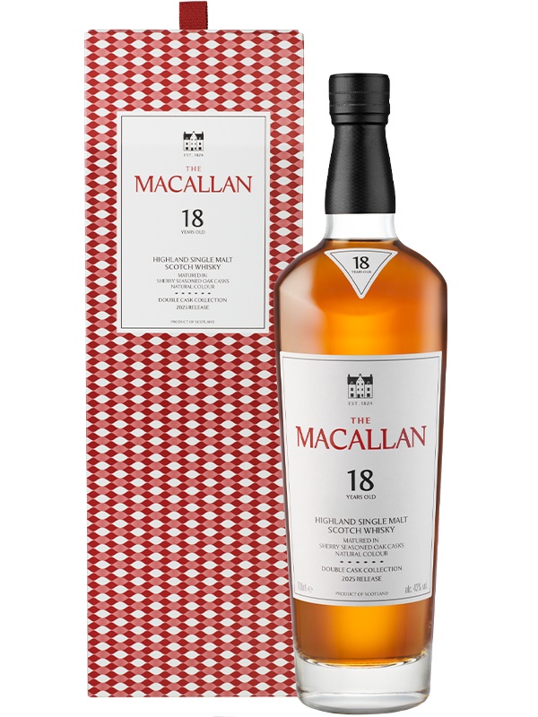 Віскі The Macallan Double Cask 18 років 43% в коробці