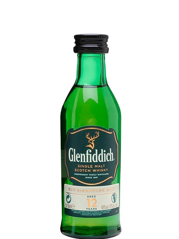 Віскі Glenfiddich 12 років в тубусі 40%