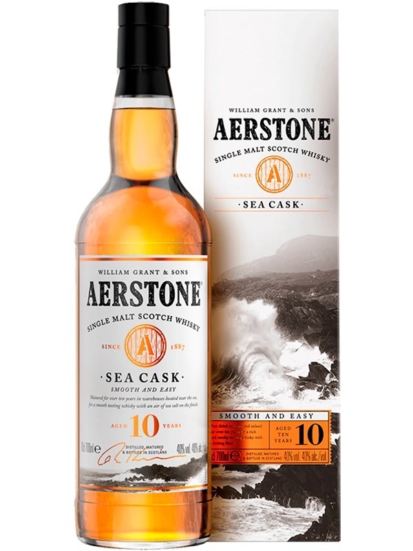 Віскі Aerstone Sea Cask 10 років в коробці 40%