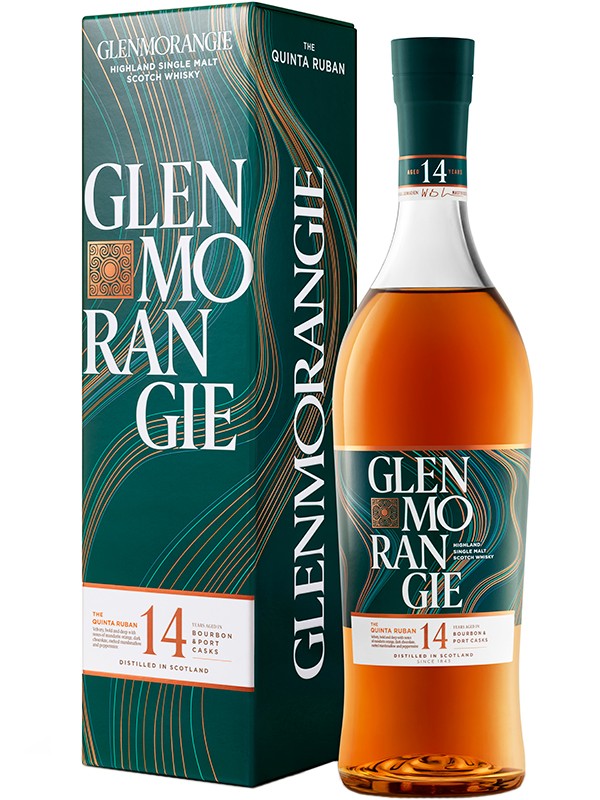 Віскі Glenmorangie Quinta Ruban 14 років в коробці 46%