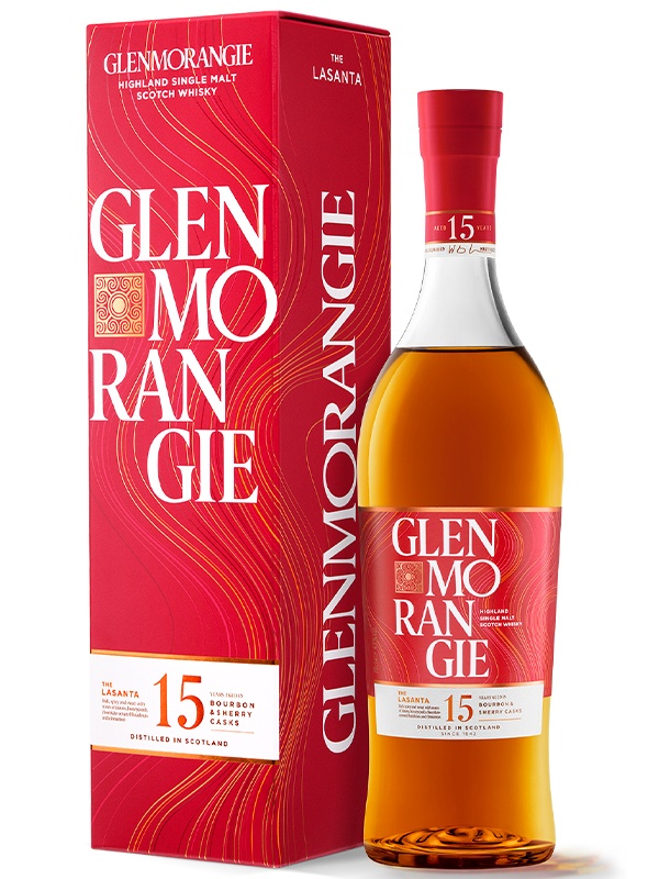 Віскі Glenmorangie Lasanta 15 років в коробці 43%