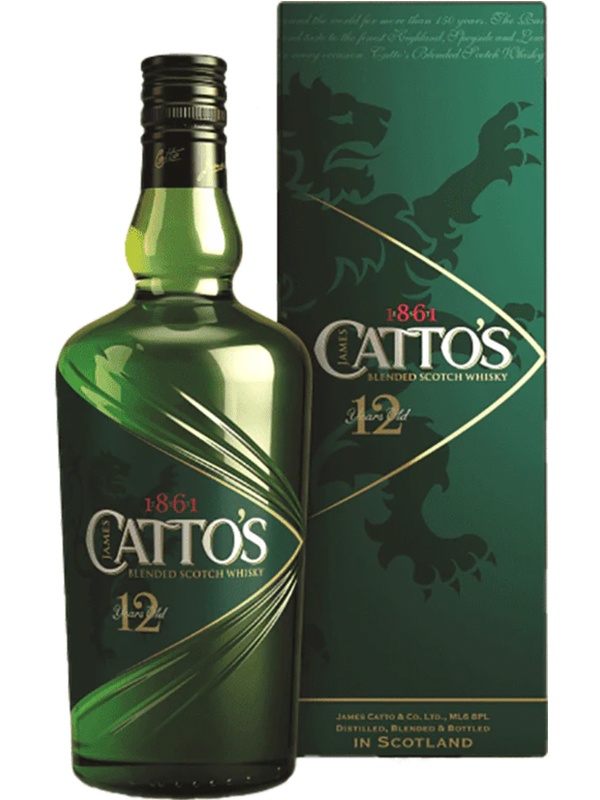 Віскі Catto's Deluxe 12 років 40%
