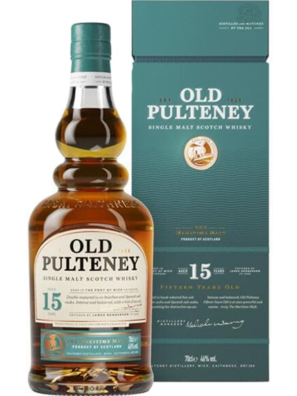 Віскі Old Pulteney 15 років 46%