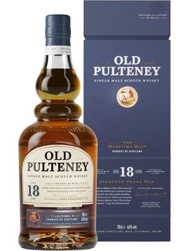 Віскі Old Pulteney 18 років 46%