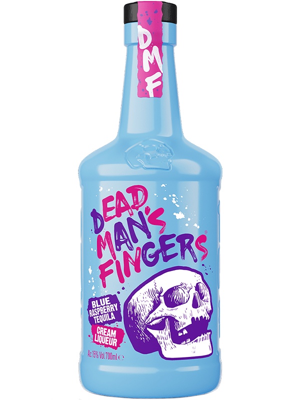 Лікер Dead Man’s Fingers (DMF) Blue Raspberry Tequila Cream Liqueur 15%