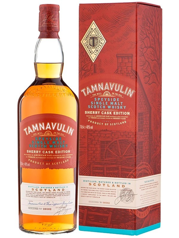 Віскі Tamnavulin Sherry Cask в коробці 40%