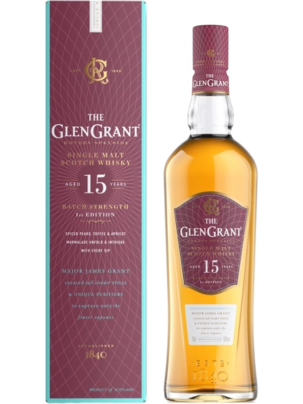 Віскі The Glen Grant 15 років в коробці 50%