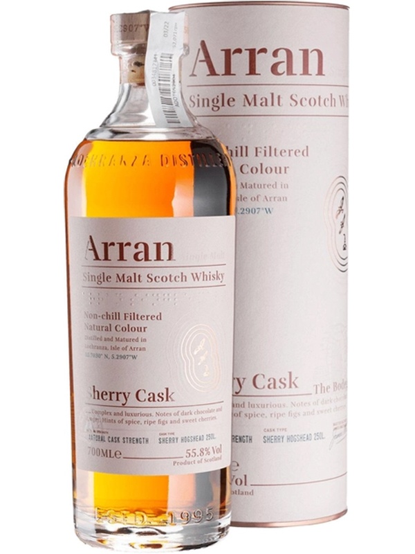 Віскі Arran Sherry Cask в тубусі 55.8%