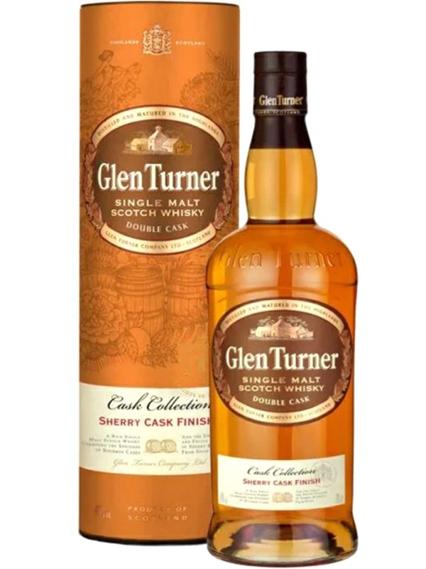 Віскі Glen Turner Sherry Cask в тубусі 40%